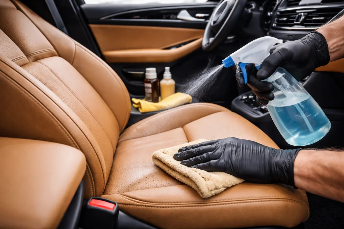 Comment nettoyer efficacement les sièges en cuir de ma voiture